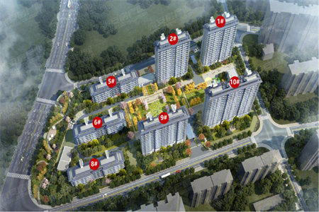 明城园小区南组团3室2厅1卫90㎡